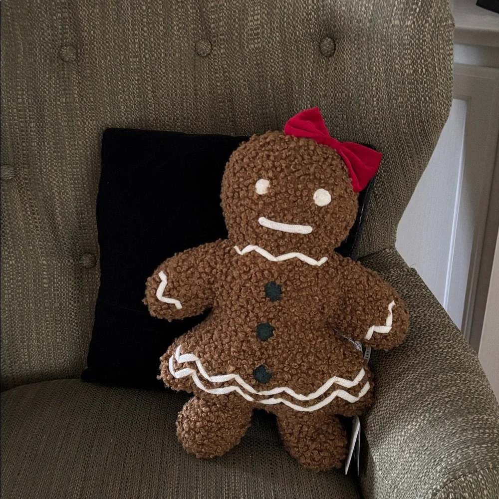 Pottery Barn Ms. Spice Gingerbread Pillow